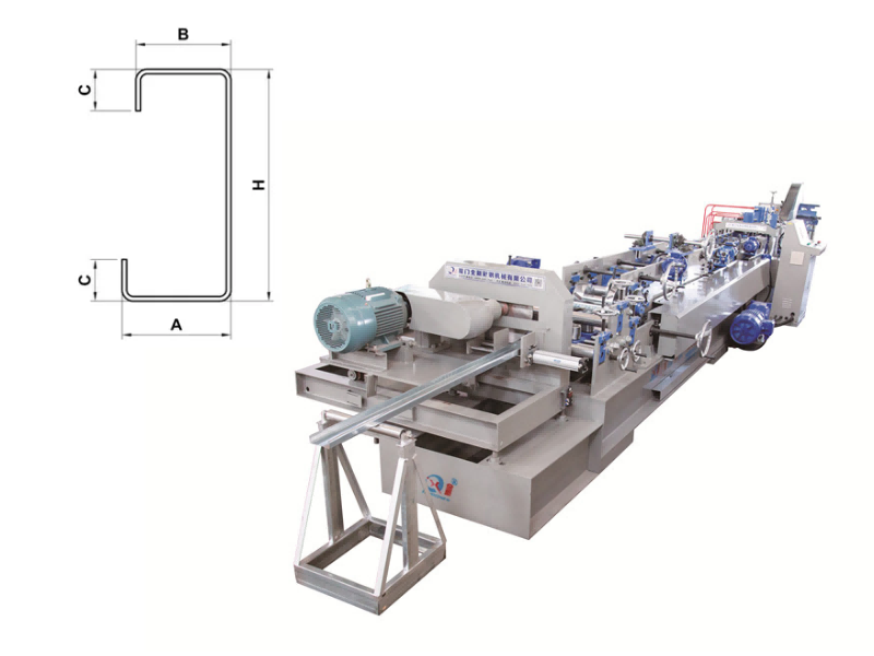 C Purlin Roll Forming Machine