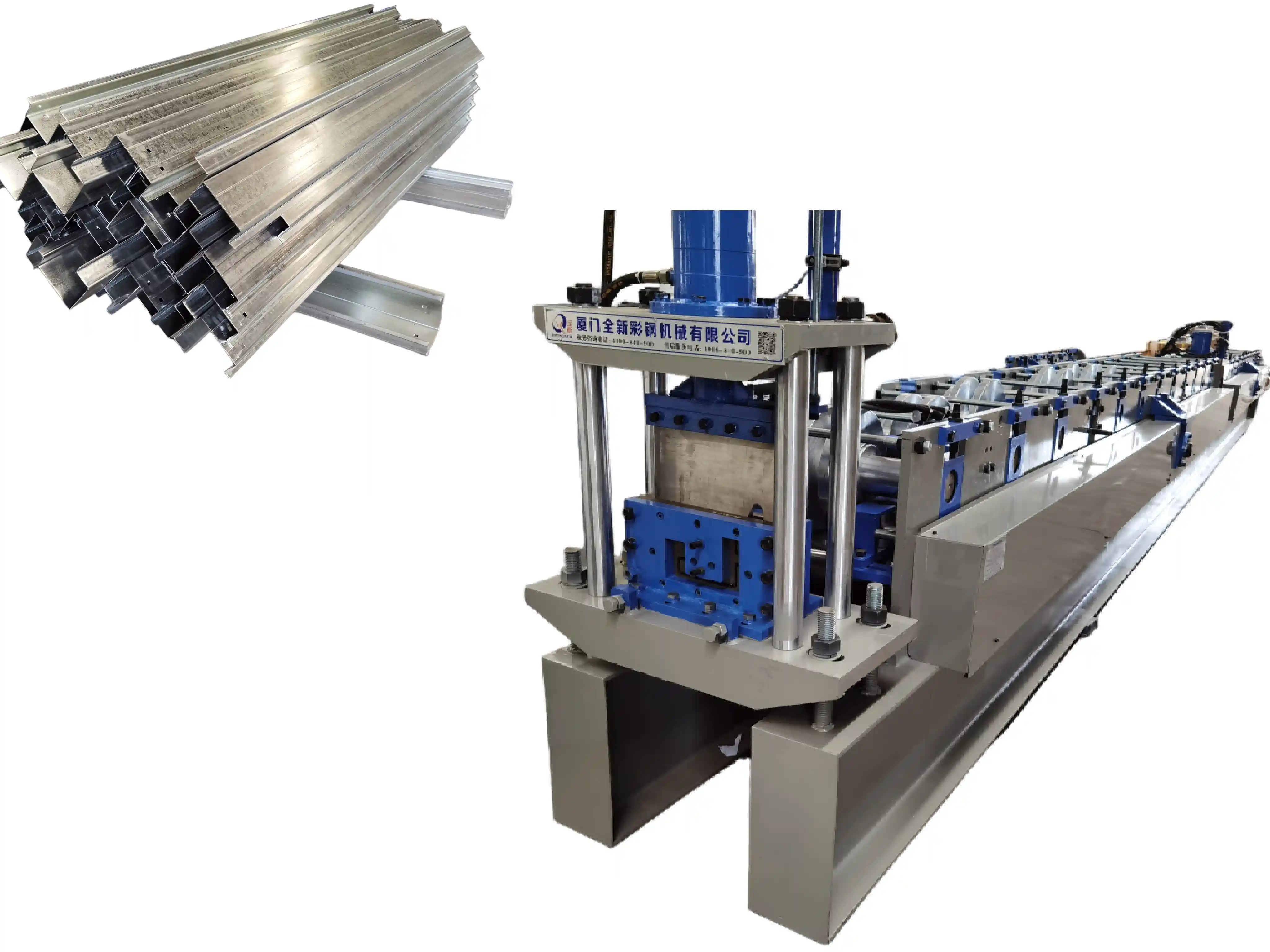 Mesin Pembentuk Rangka Keluli Rumah Kontena