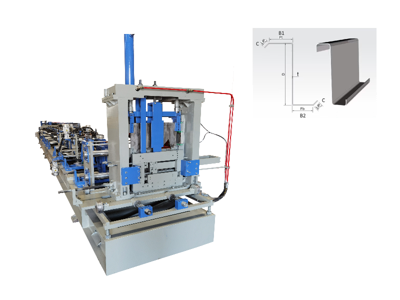 Mesin Pembentuk Gulung Z Purlin